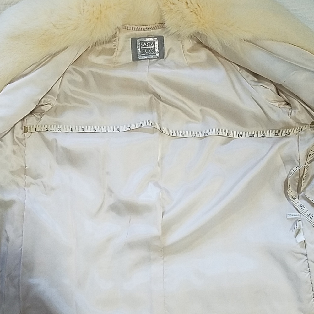 Genuine Blue Fox coat - Picture 2 of 11